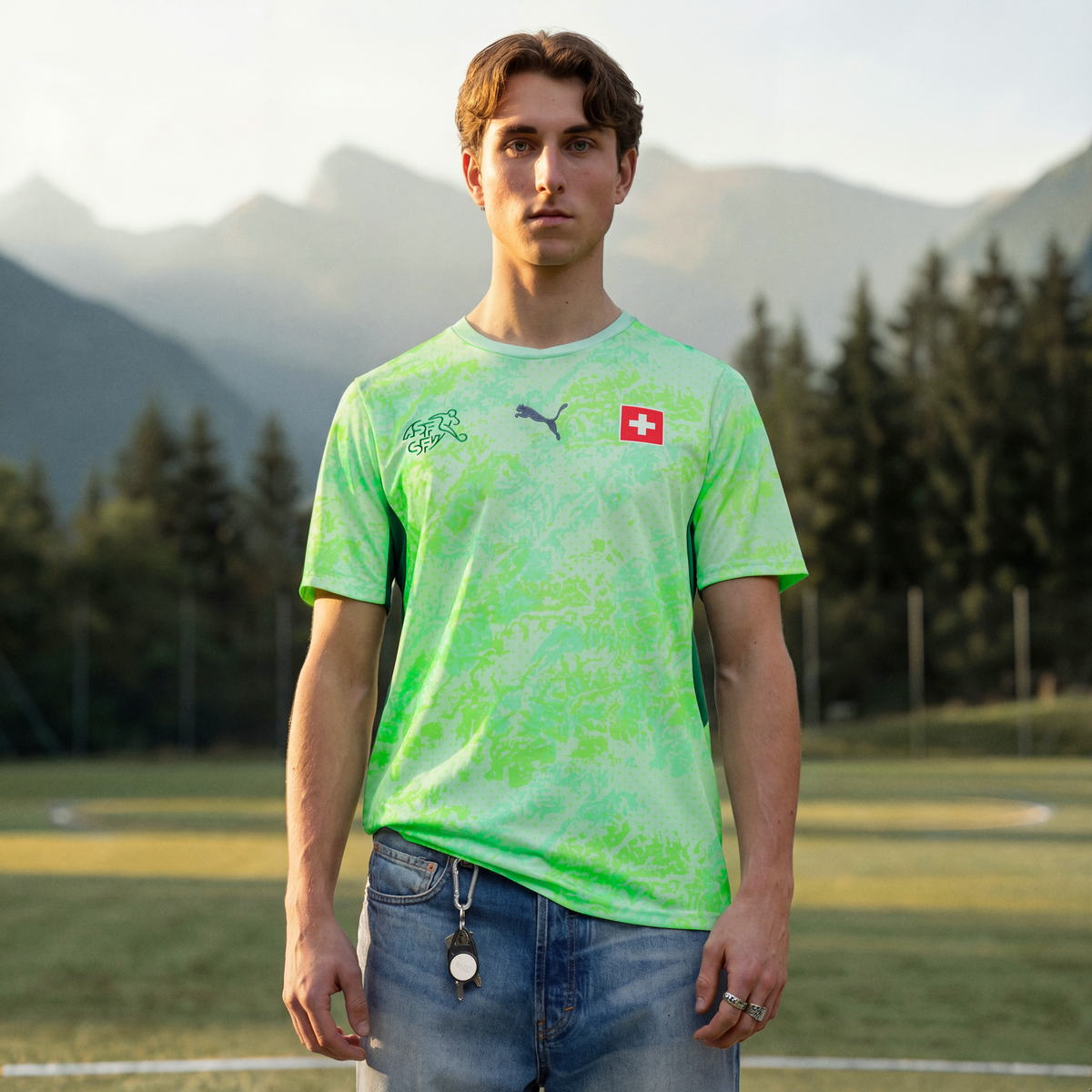 Switzerland Adult World Cup 2026 Away Replica Jersey – Weston