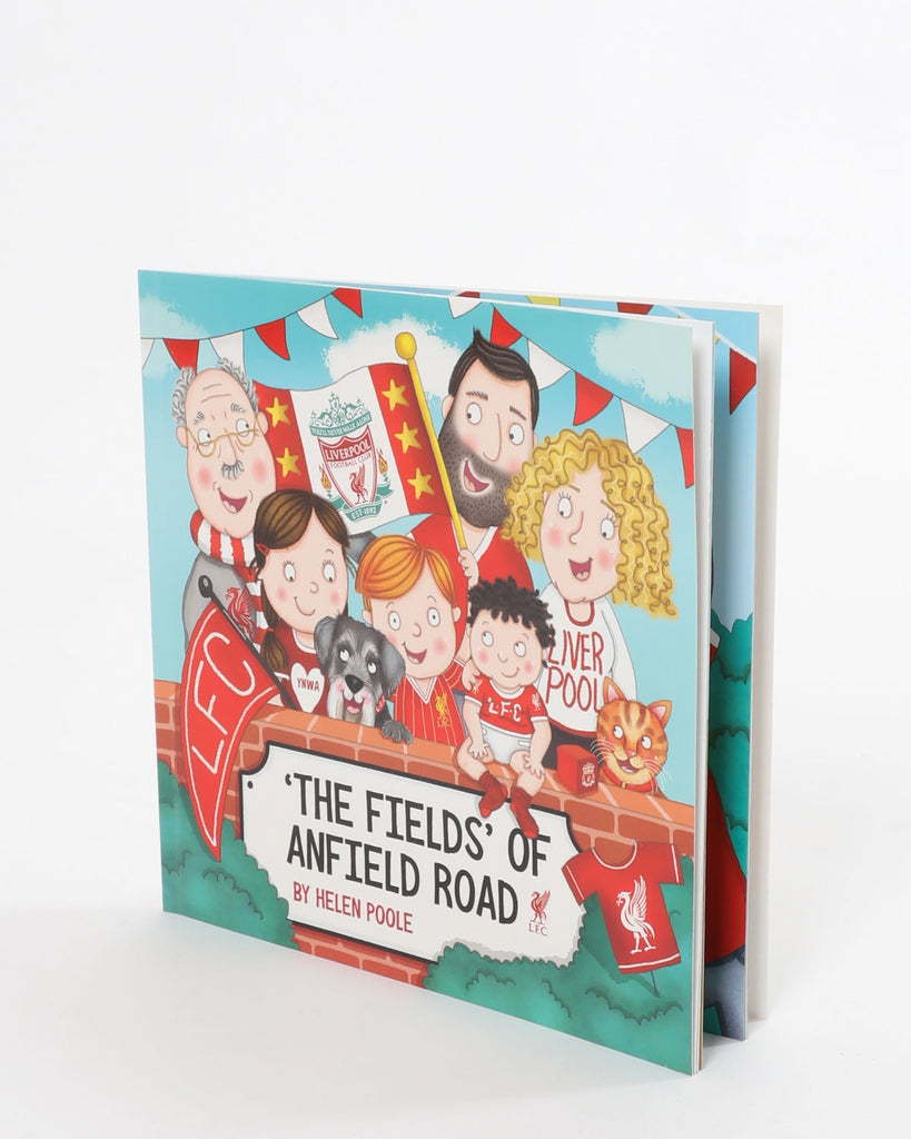 LFC The Fields Of Anfield Road Illustrated Book