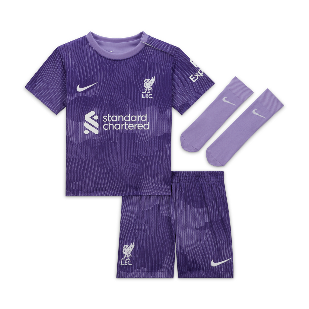Liverpool FC Infant Kit 2023-24 Third Jersey