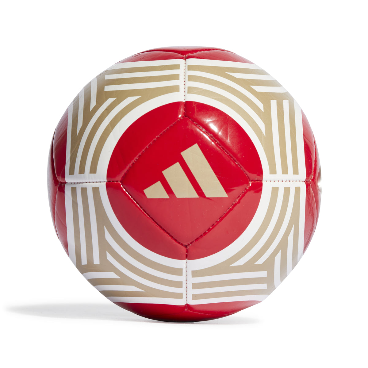 Red adidas soccer ball sales