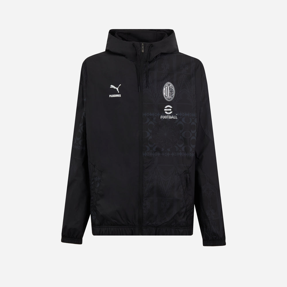 AC Milan X Pleasures Adult 2023-24 Pre-Match Jacket – Weston