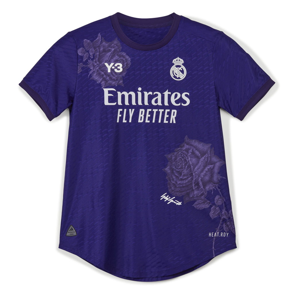 Y-3 Real Madrid Womens 2023-24 4th Jersey (Purple -  HEAT.RDY Authentic)