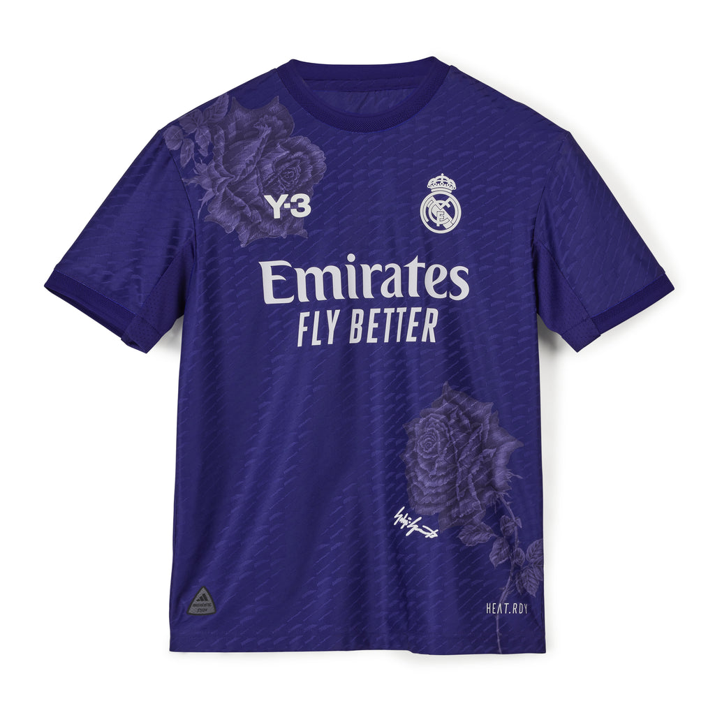 Y-3 Real Madrid Youth 2023-24 4th Jersey (Purple -  HEAT.RDY Authentic)