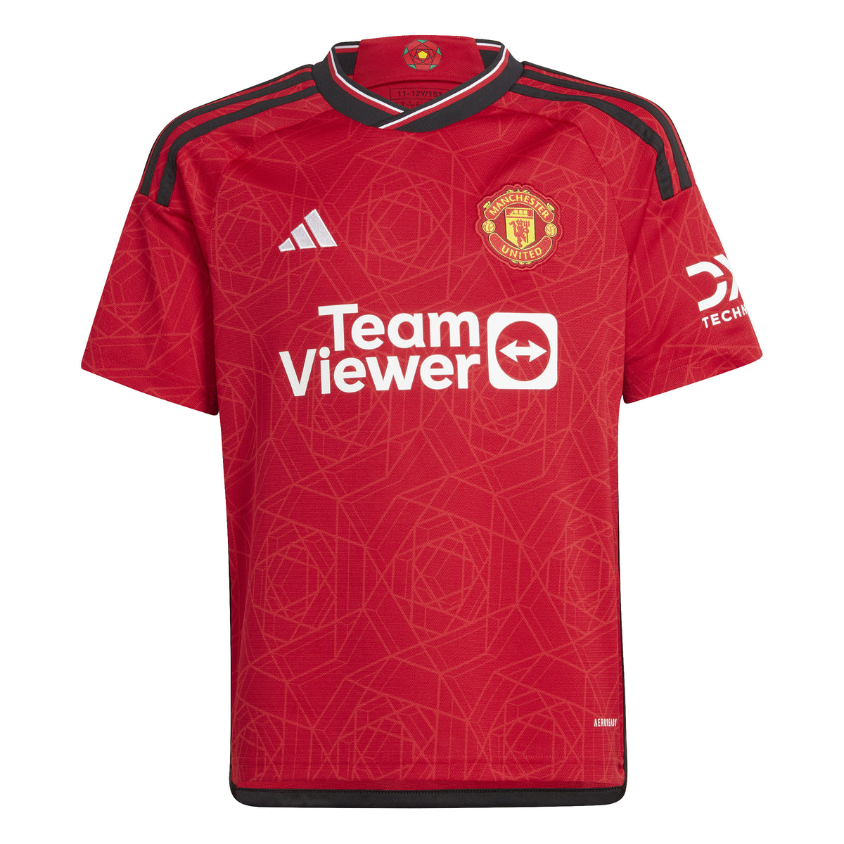 Manchester United Youth 202324 Home Jersey Weston Corporation