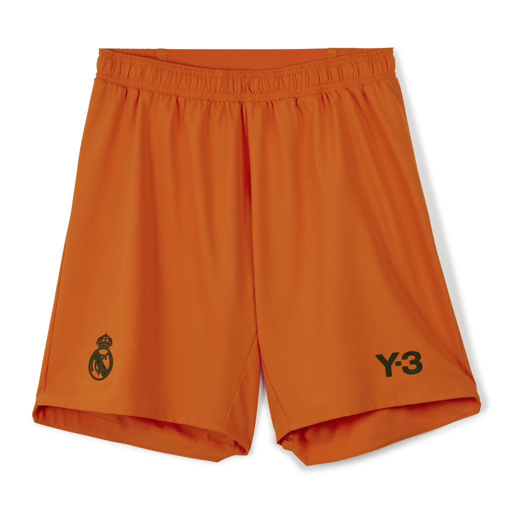 Y-3 Real Madrid Adult 2023-24 4th Shorts (Orange)