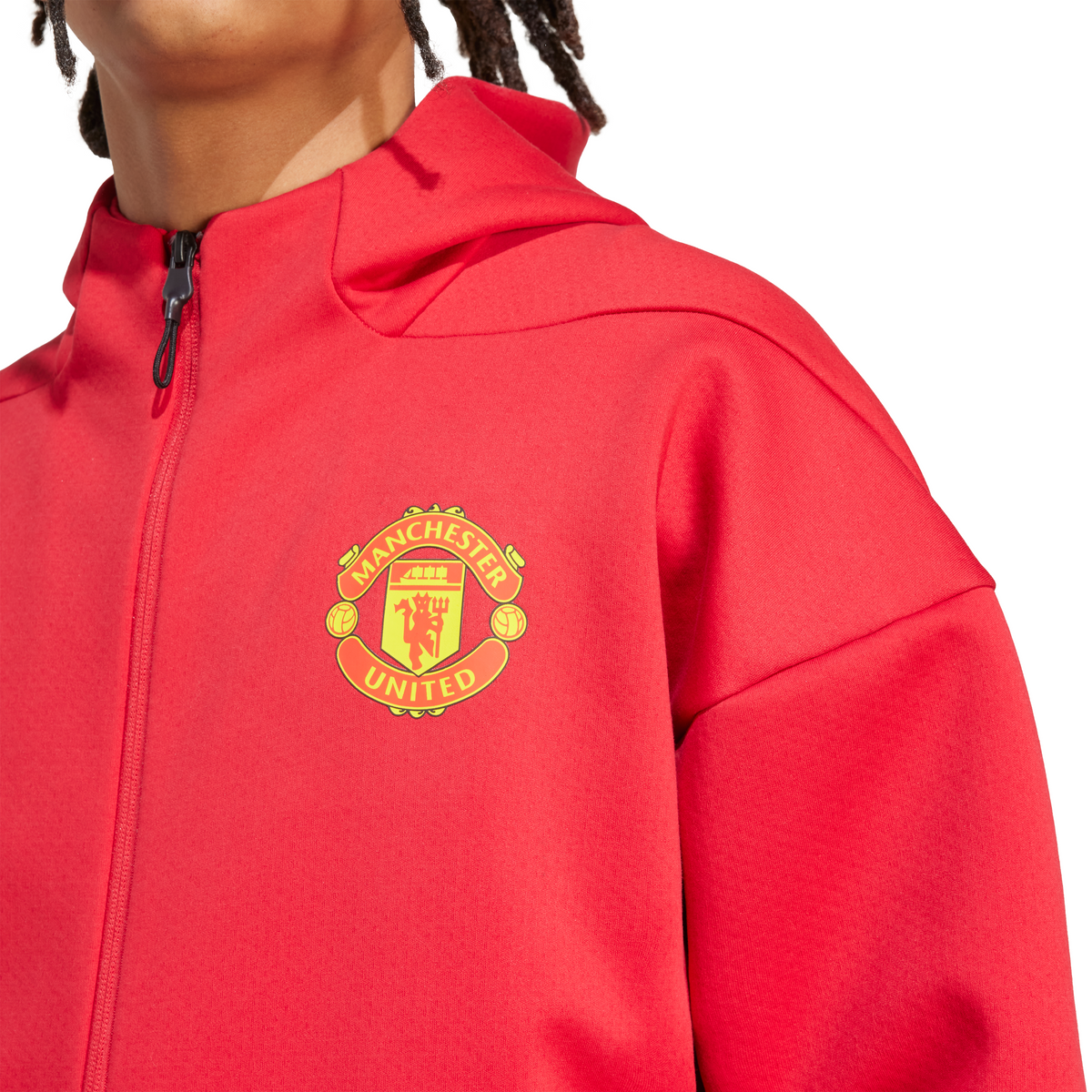 マンU】adidas Manchester United トラックジャケット デカロゴ