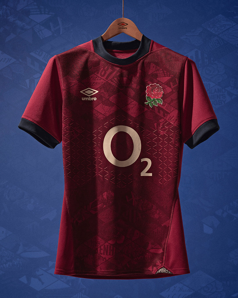 England Rugby 2025 Adult Replica Away Centenary Jersey
