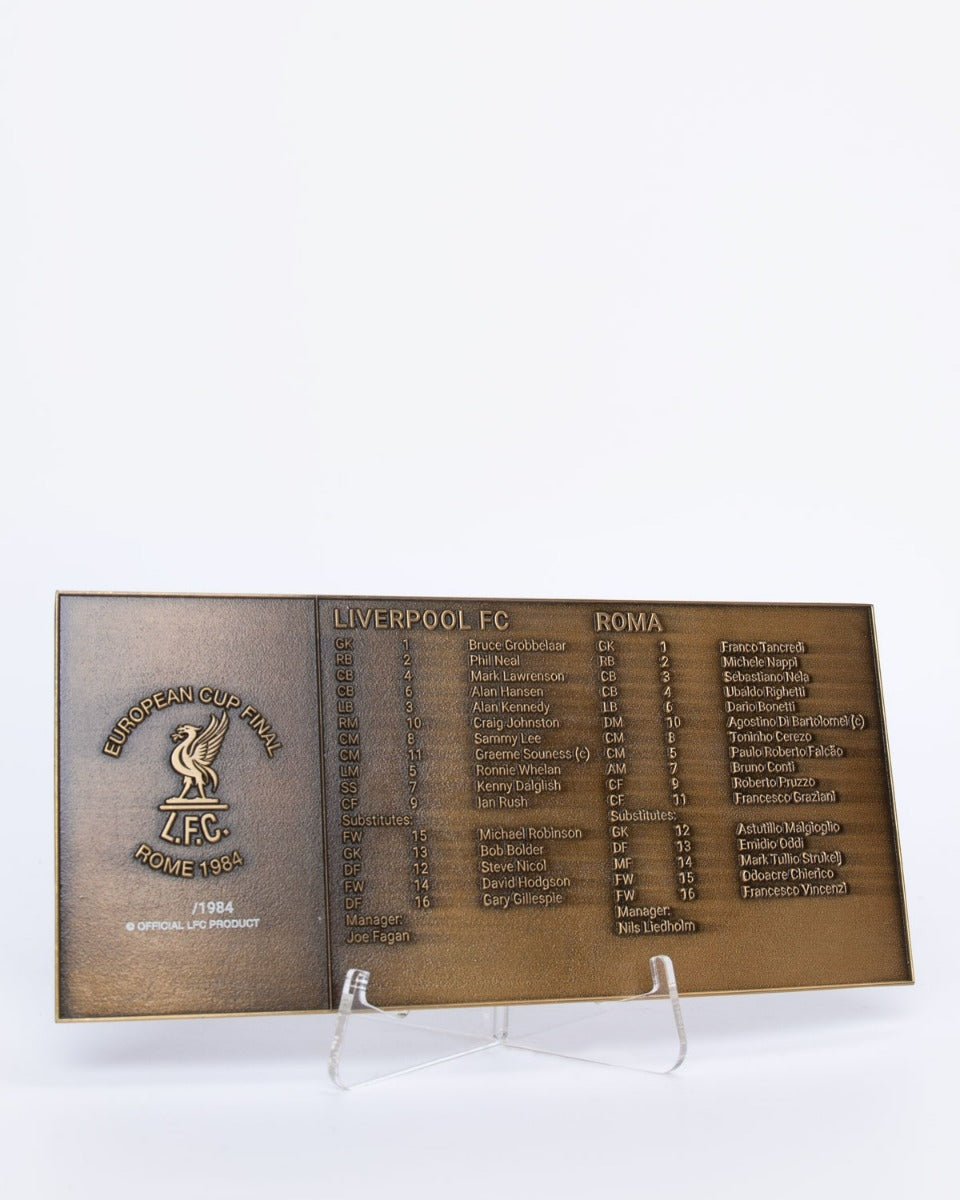 Flashback: Liverpool V As Roma 1984 European Cup Final Pictures Gallery Flashback: Liverpool V As Roma 1984 European Cup Final Pictures Gallery