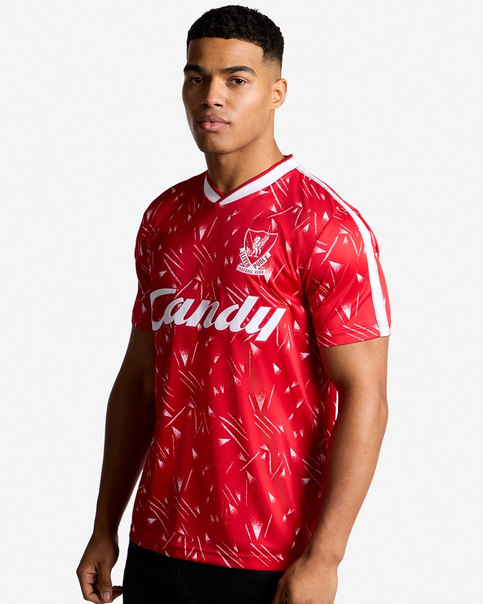 LFC Adults Retro Candy 89/91 Home Shirt – Weston Corporation