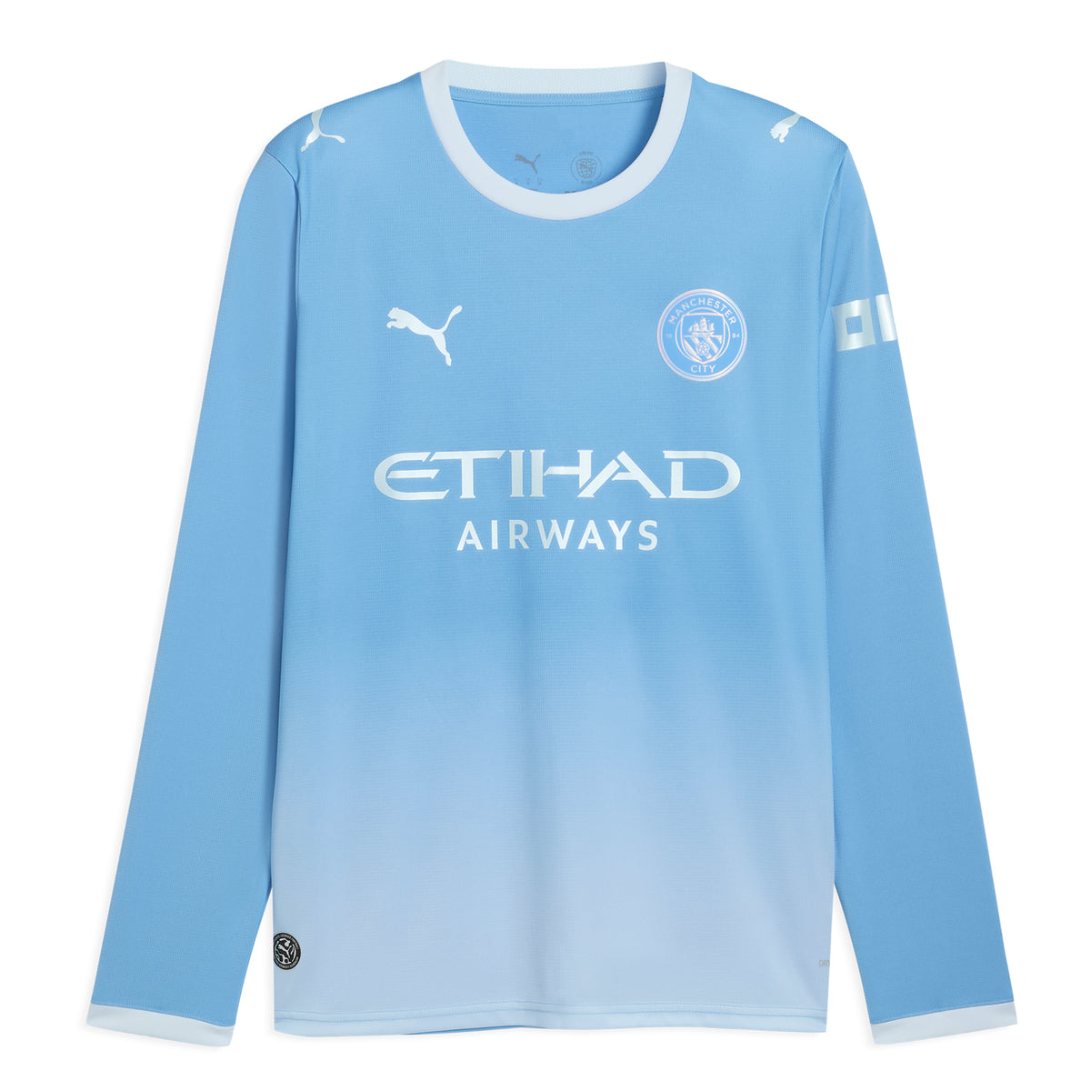 Manchester City Adult 2026/27 LS Home Jersey – Weston Corporation
