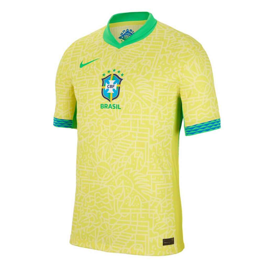 Brazil Adult Copa America 2024 DFADV Match SS Home Jersey