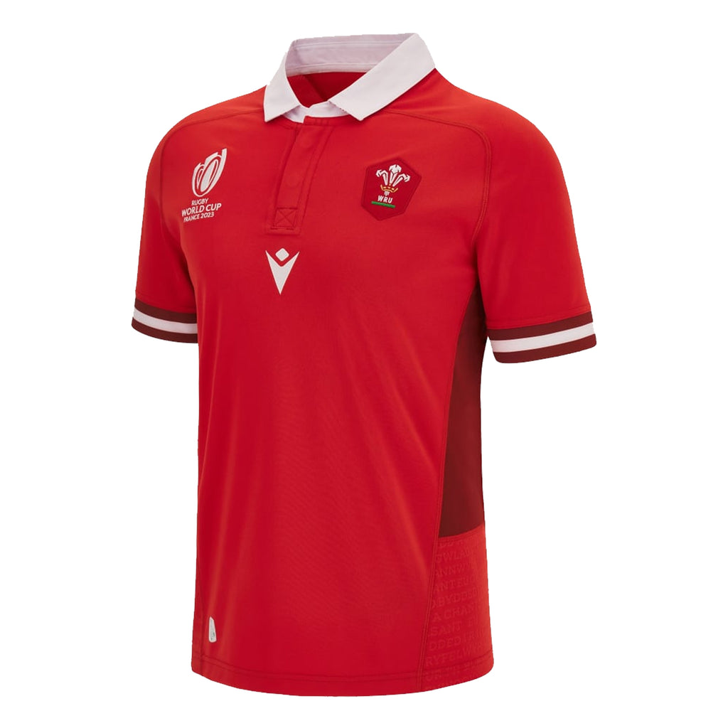 Wales Rugby Adult World Cup 2023 Home Jersey