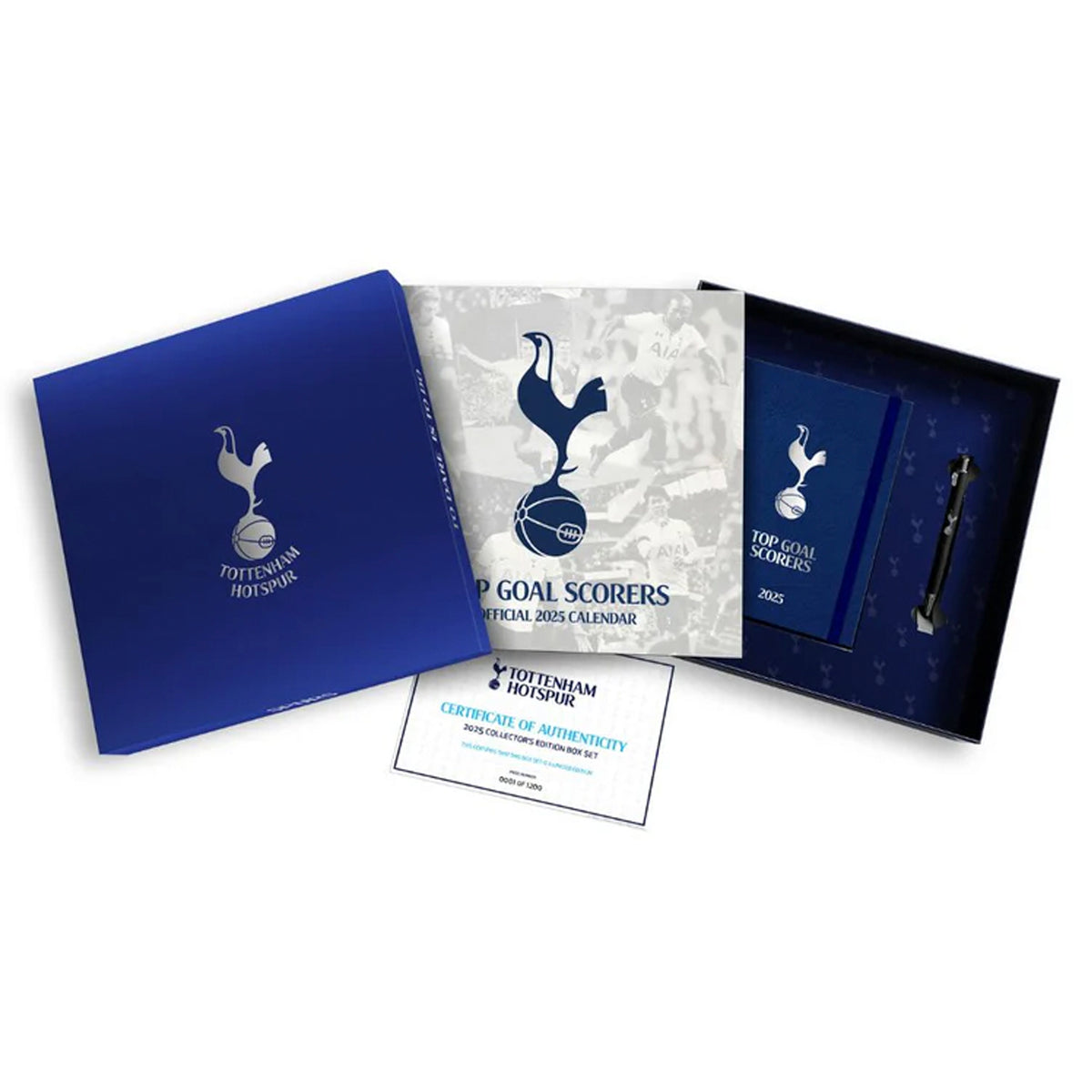 Tottenham Hotspur 2025 Calendar & Gift Musical Gift Box – Weston