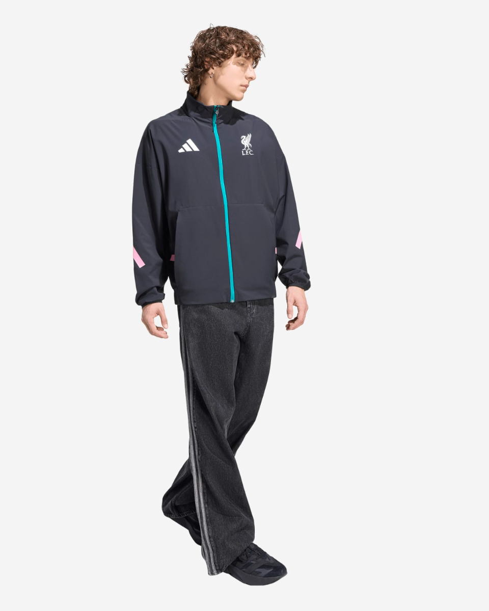 Liverpool Adidas Mens 25/26 Z.N.E Anthem Jacket Black – Weston