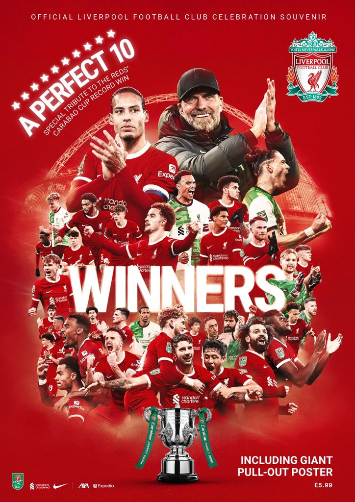 LFC Carabao Cup 24 Winners Special Magazine