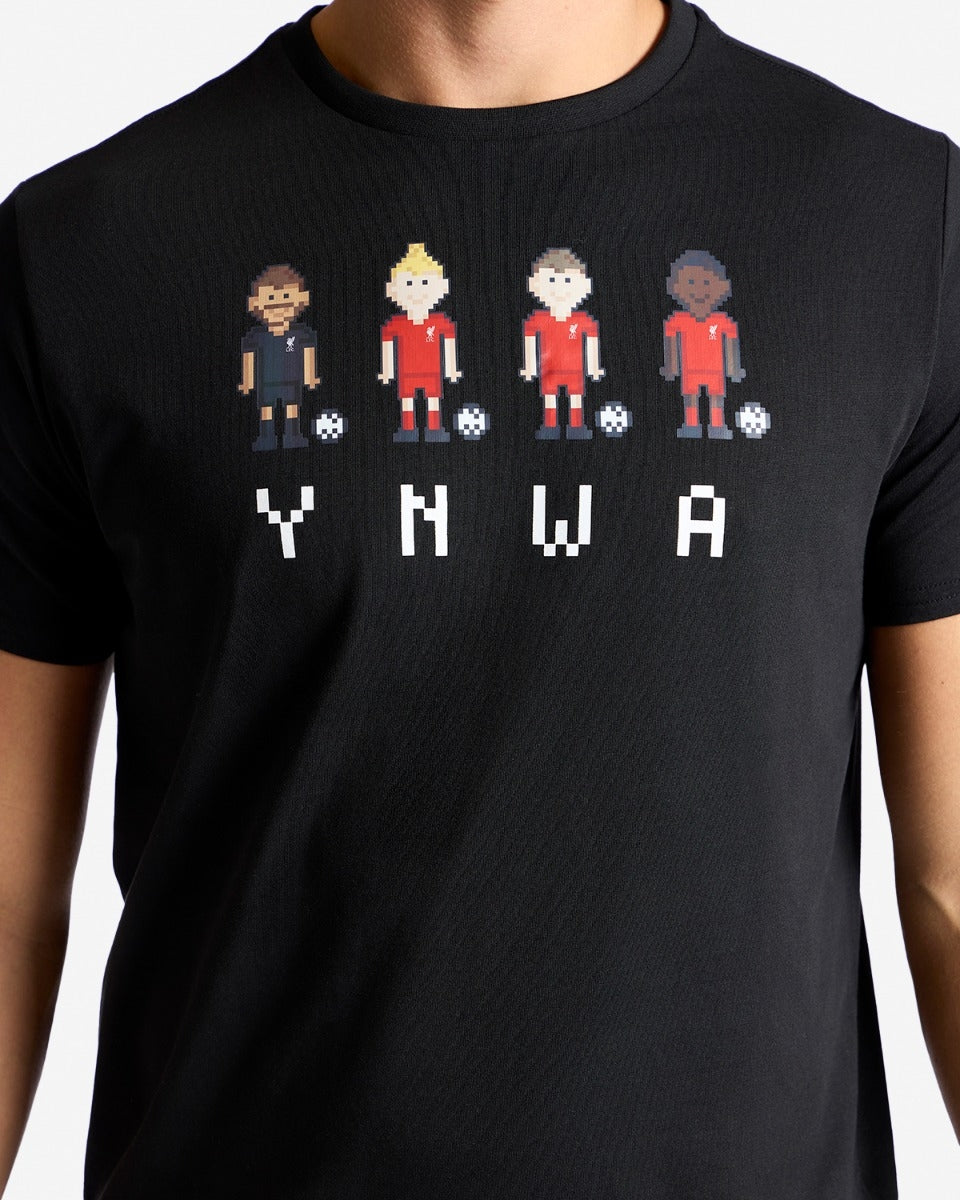 LFC Mens Pixel Player Tee Black Weston Corporation
