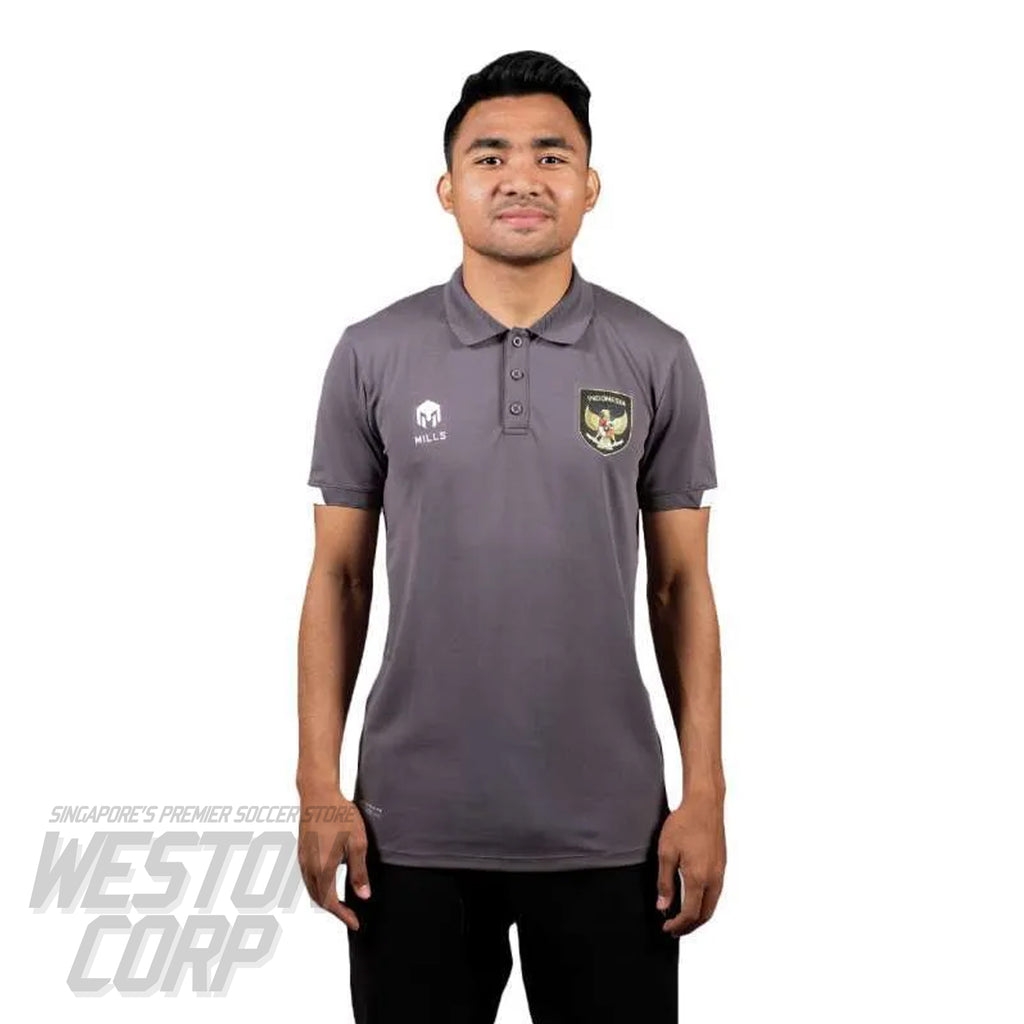 Indonesia Adult 2022 Grey Polo Shirt
