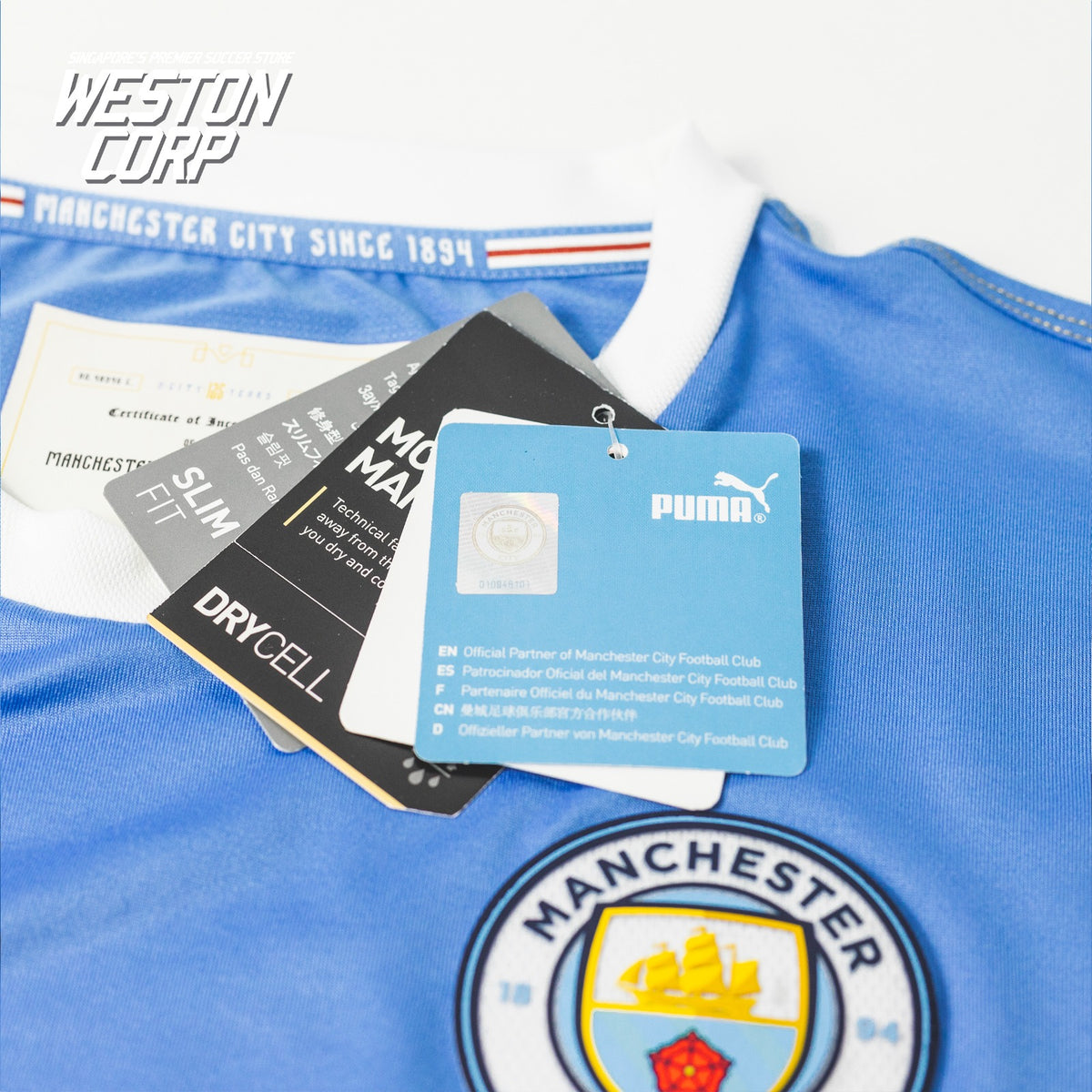 Man City 125th Anniversary Kit — UNISWAG