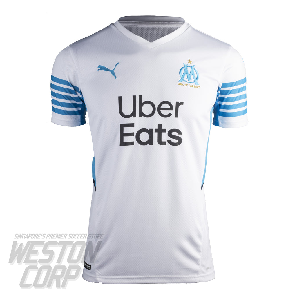 Olympique Marseille Adult 2021-22 SS Home Shirt