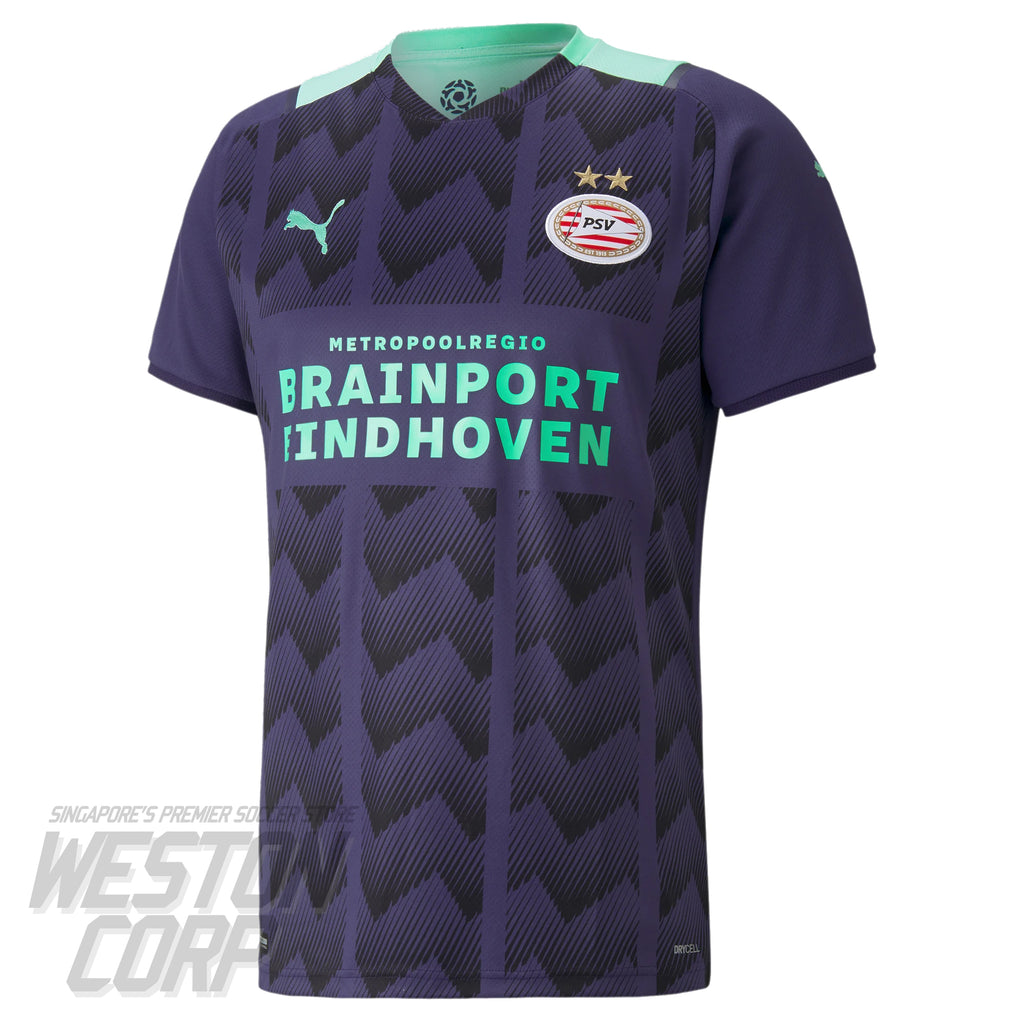 PSV Eindhoven Adult 2021-22 SS Away Shirt