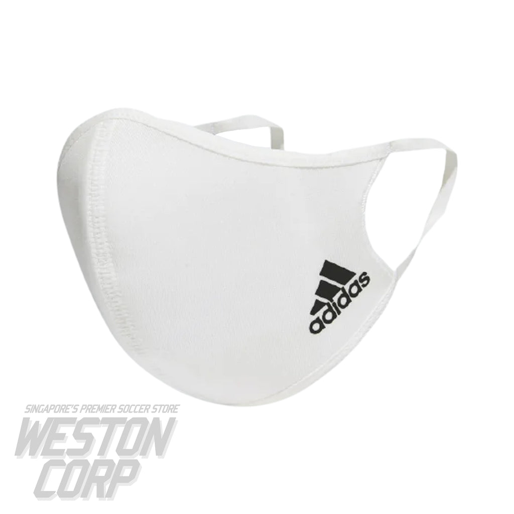 adidas 3-pc Face Cover White