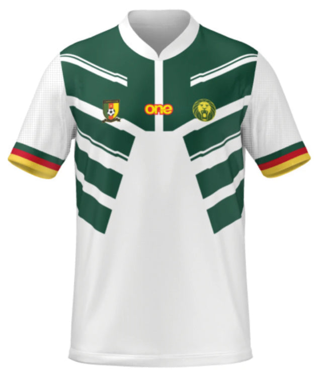 Cameroon 2022 Adult Away Jersey (White)