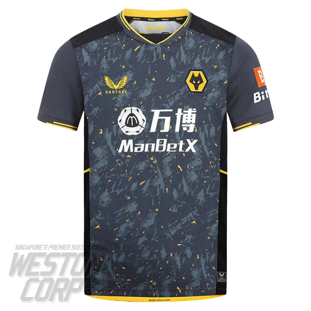 Wolves Adult 2021-22 Pro Away Shirt
