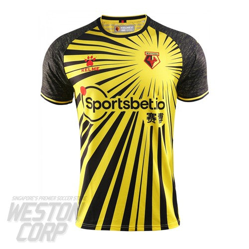 Watford FC Adult 2020-21 SS Home Shirt