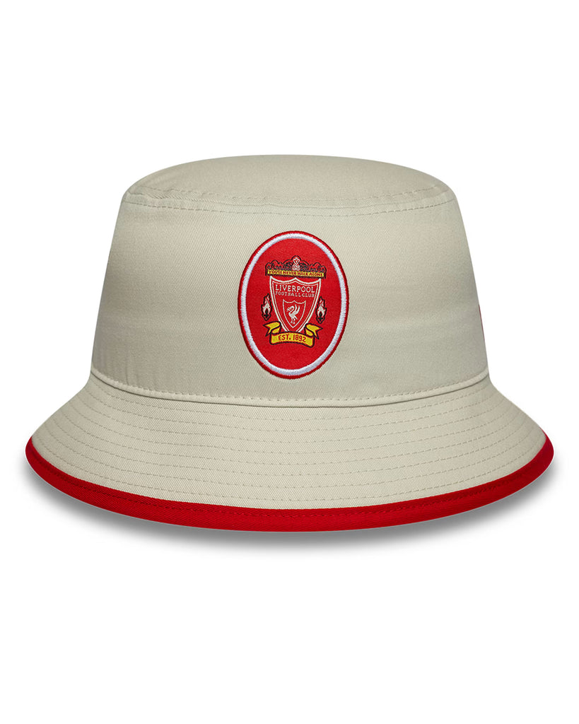LFC New Era Adults Bucket 96 Hat Ivory