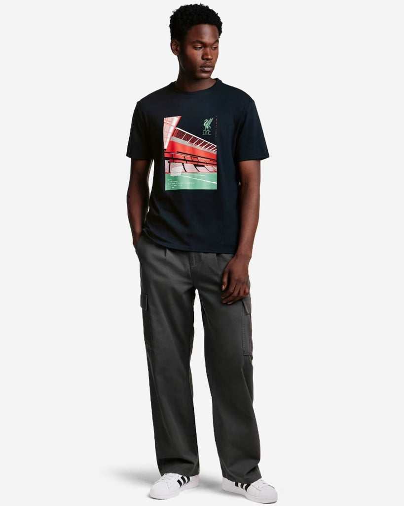 LFC Mens Anfield Ground Tee Black