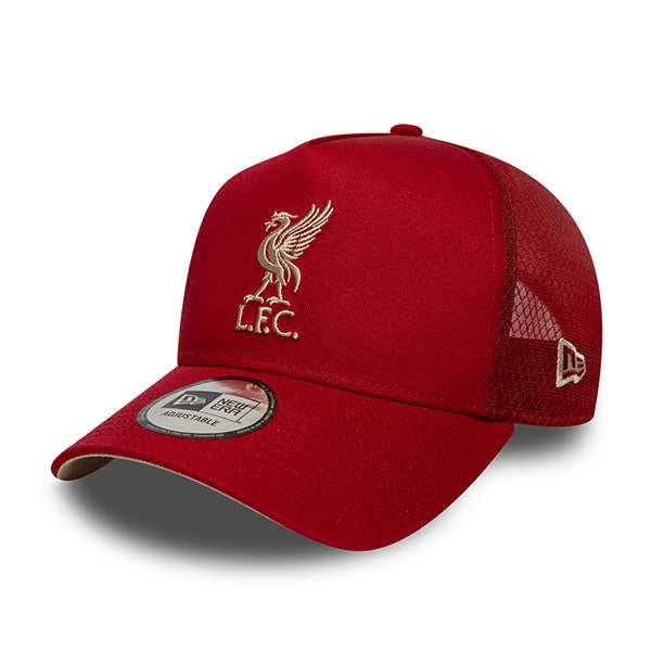 LFC New Era Dark Red 9FORTY A-Frame Trucker Adjustable Cap