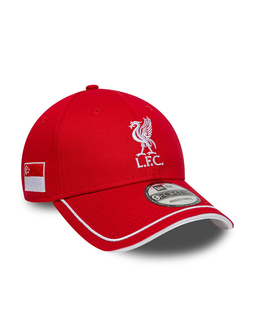 LFC New Era Adults Singapore 9FORTY Cap Red