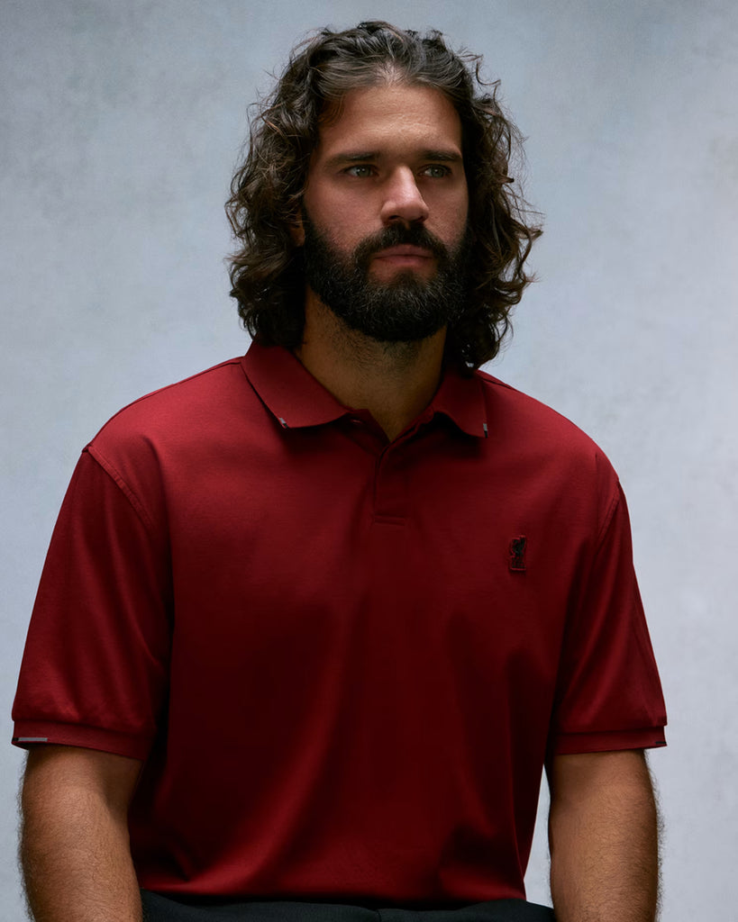 LFC Firma Mens Tipped Polo Red