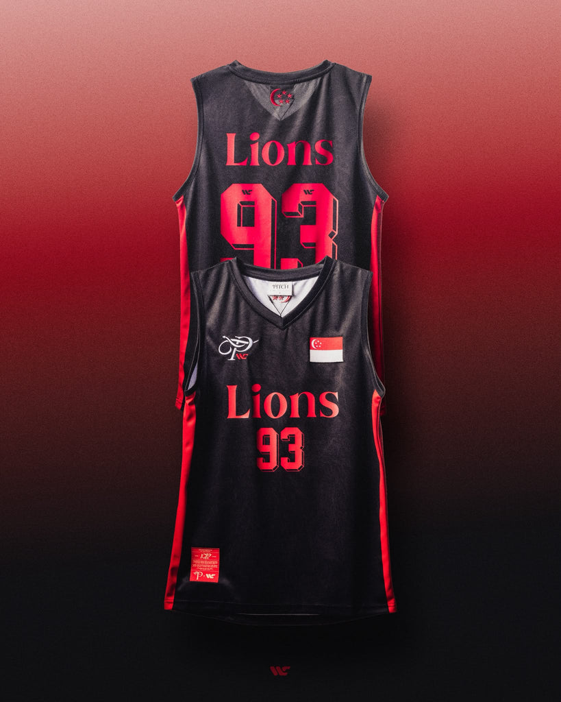 Over The Pitch x Weston Singapore 1993 Sleeveless Jersey Black