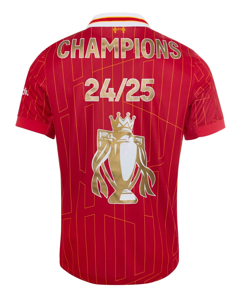 LFC Signed Champions 24/25 Squad Boxed Shirt – Weston