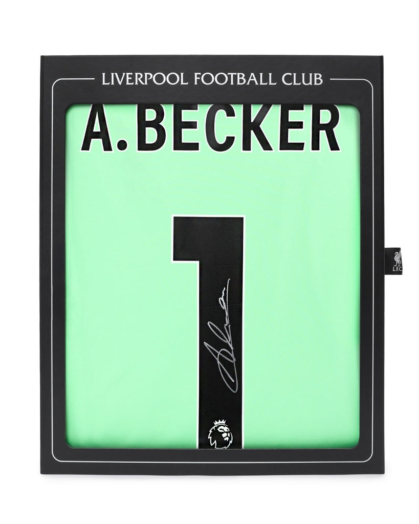 LFC Signed 25/26 Alisson Becker Boxed Shirt