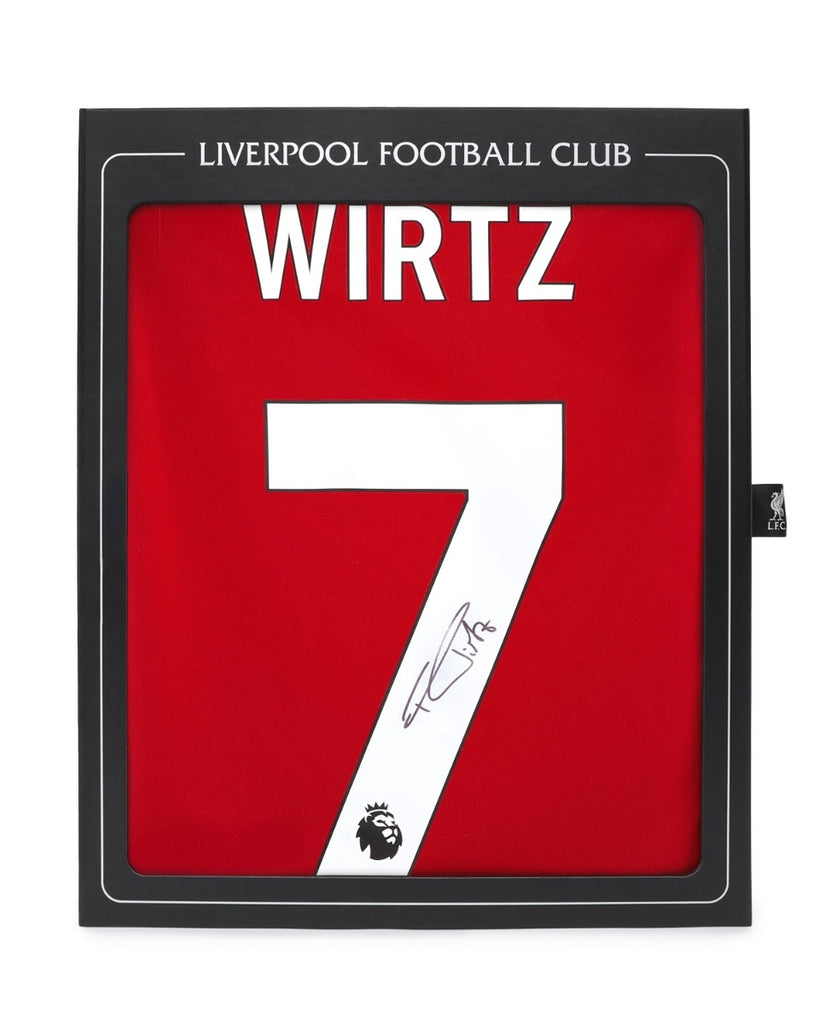 LFC Signed 25/26 Wirtz Boxed Shirt
