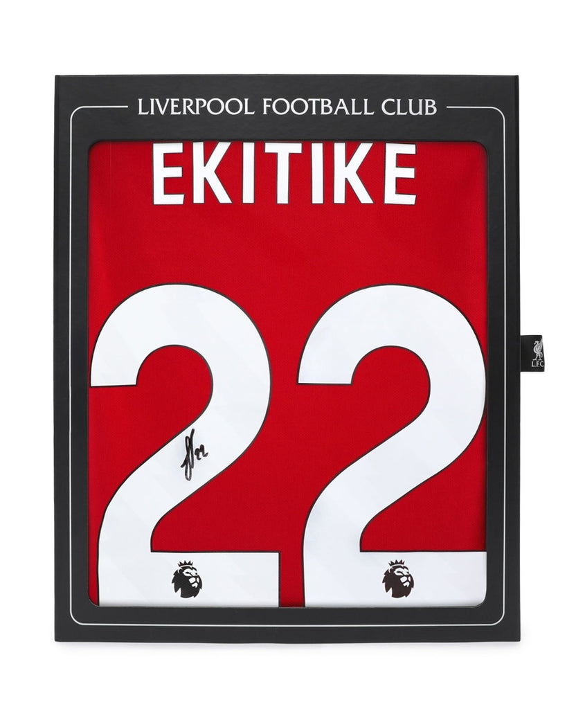 LFC Signed 25/26 Ekitike Boxed Shirt