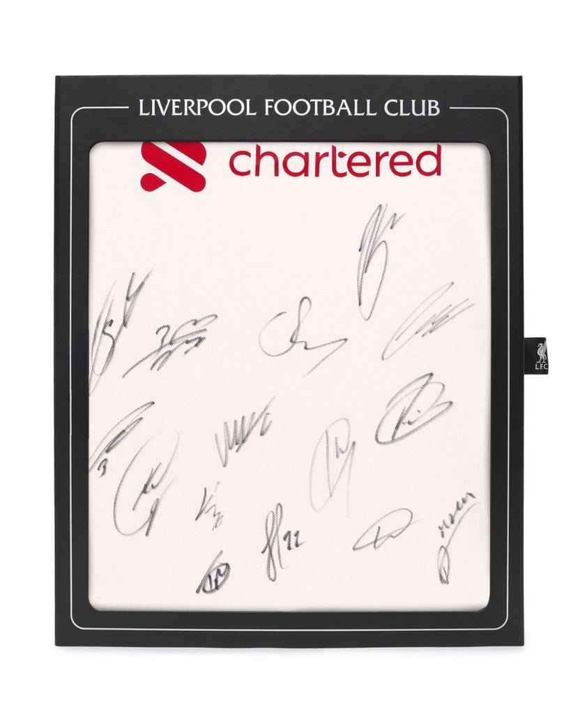 LFC Signed 25/26 Squad Boxed Away Shirt