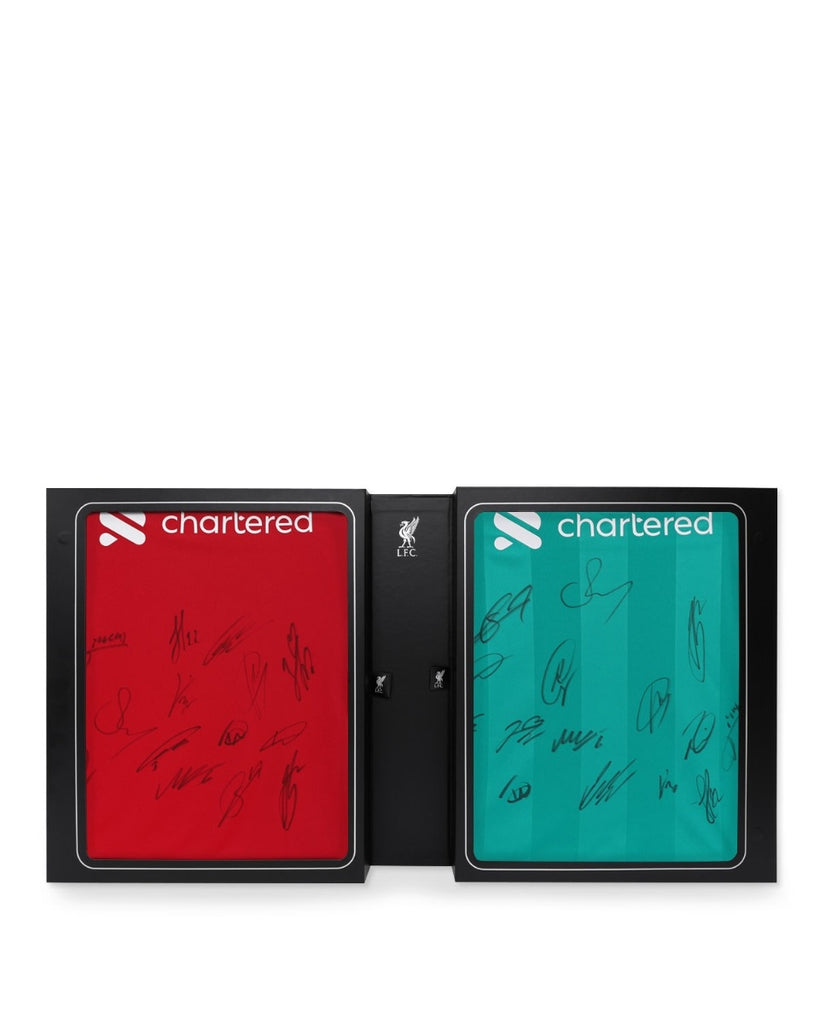 LFC Signed 25/26 Home & Third Dual Boxed Shirts