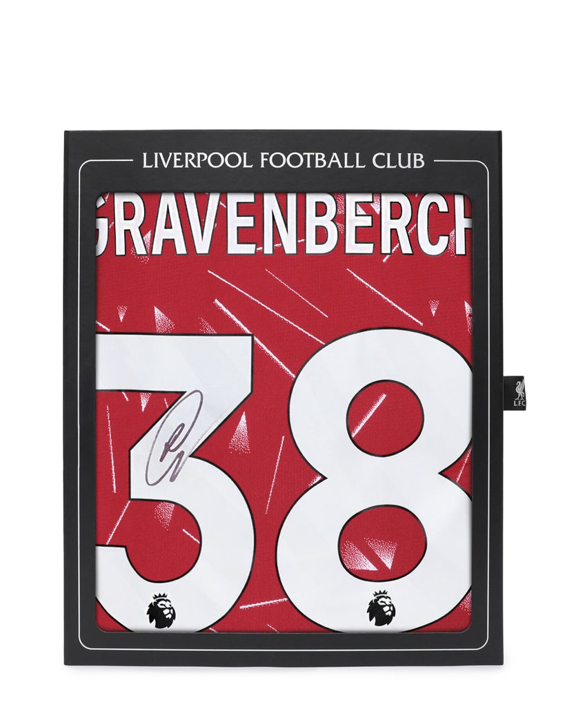 LFC Signed 26/27 Gravenberch Boxed Shirt