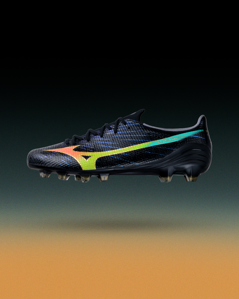 Mizuno α III FG (Made In Japan) - Bright Black Pack
