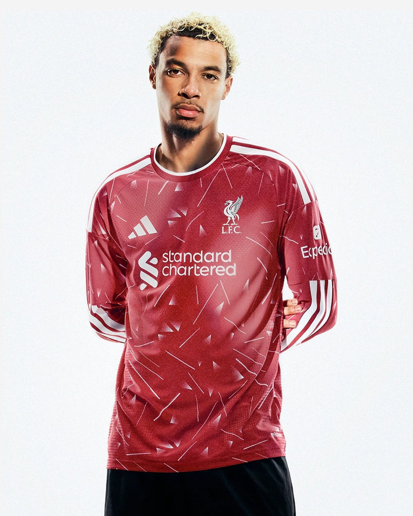 Liverpool Adidas Mens 26/27 Home Authentic Long Sleeve Jersey