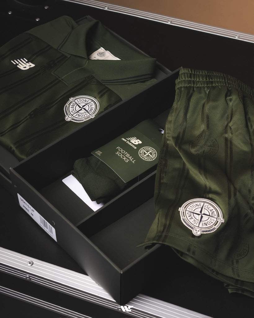 Stone Island x New Balance Home Kit (Jersey + Shorts + Socks)