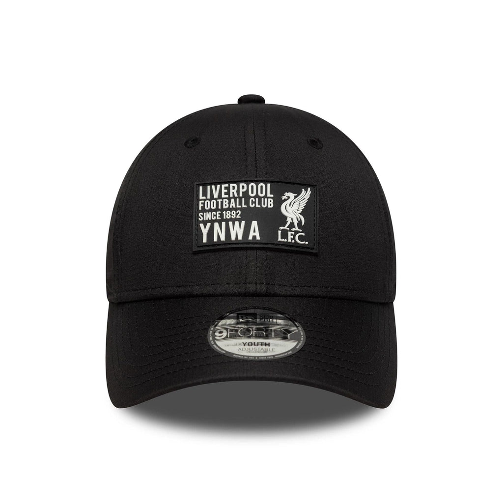 LFC New Era RIPSTOP 9FORTY Badge Cap Black