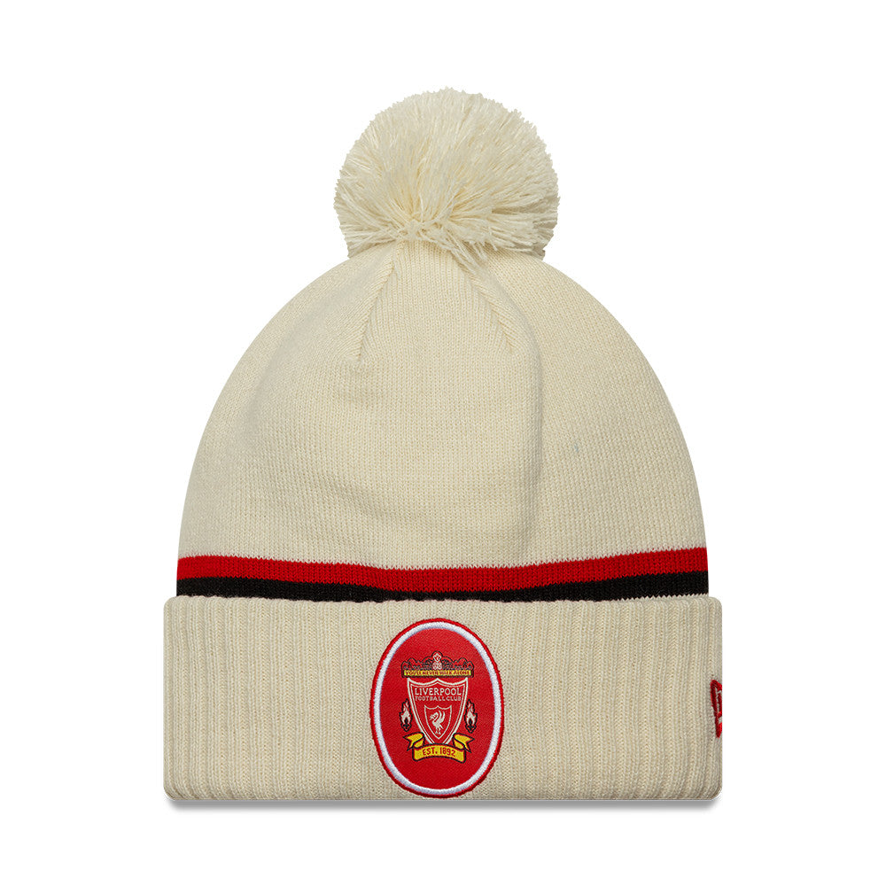 LFC New Era 96 Cuff Beanie Ivory