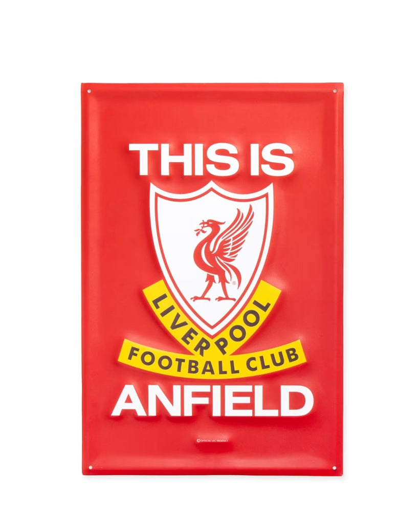 LFC Metal This Is Anfield Sign