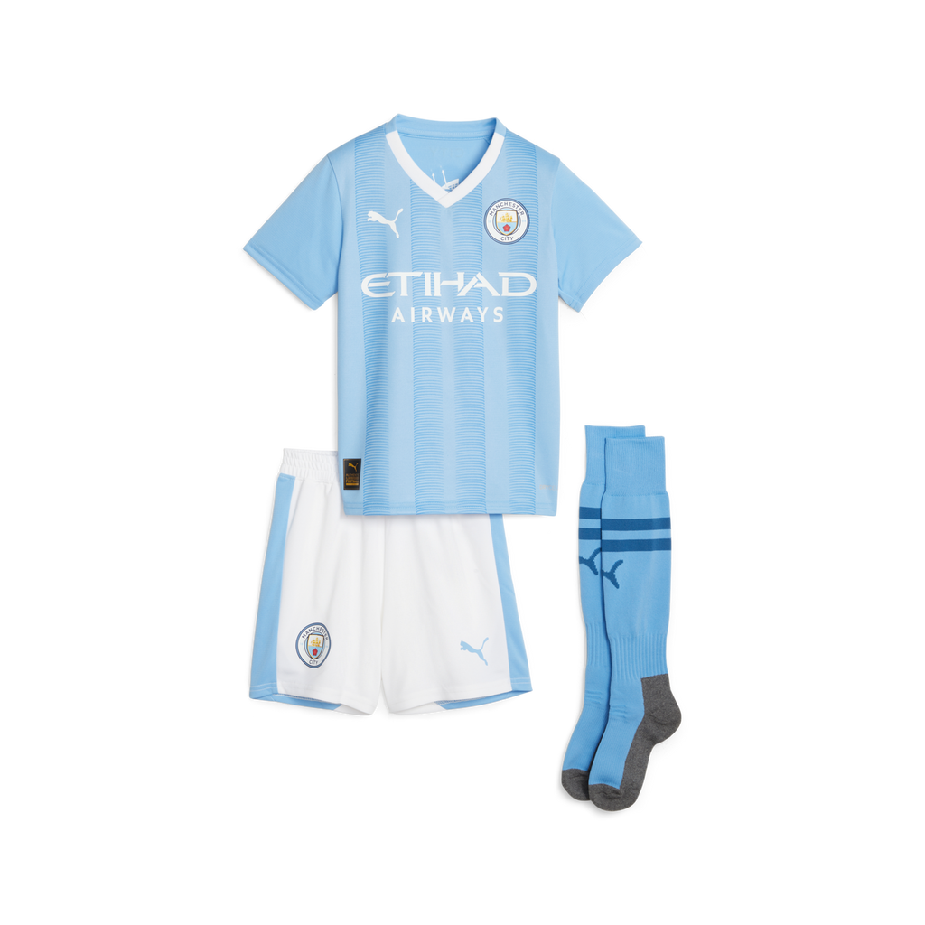 Manchester City Mini Kit 2023-24 Home Jersey
