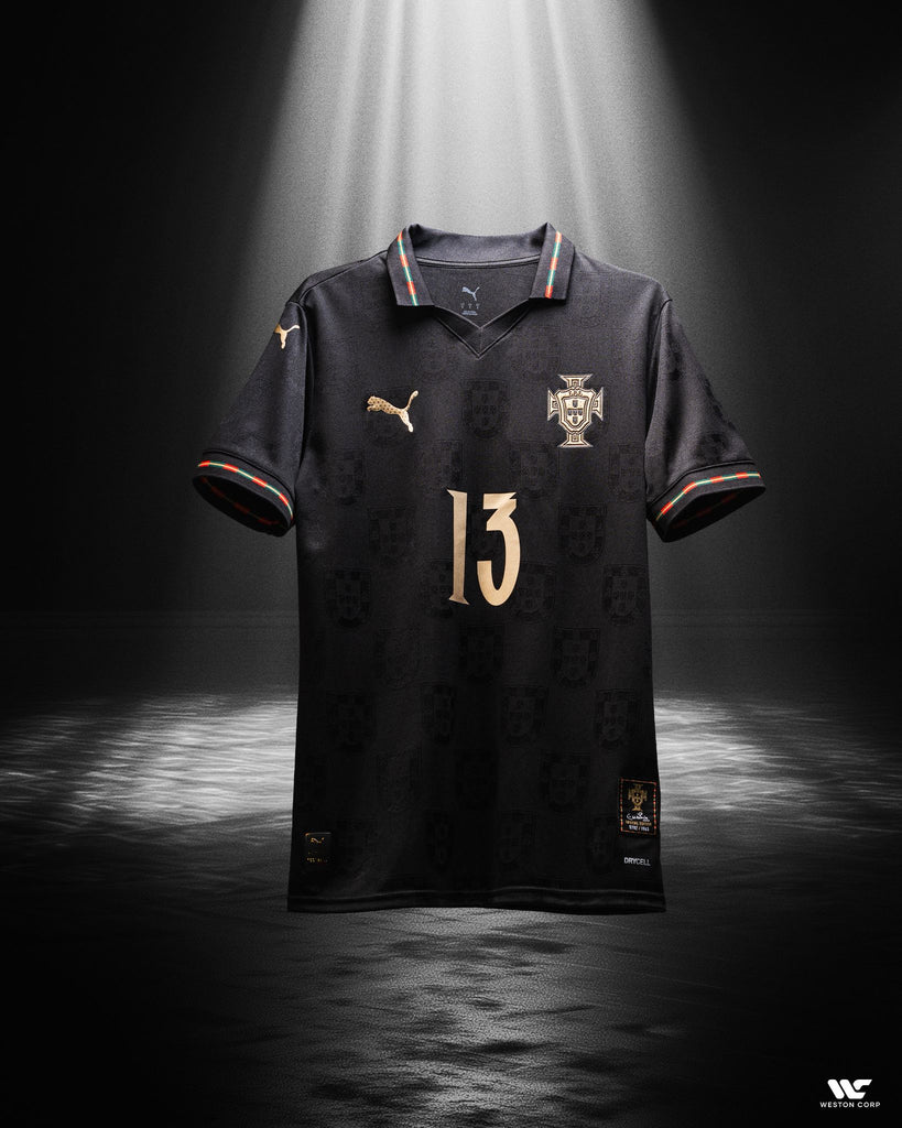 Portugal Adult 60th Anniversary Authentic Jersey w/ Box 'Eusebio Collection'