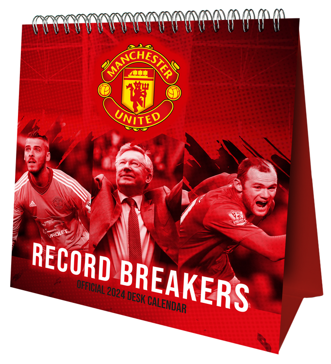 Manchester United 2024 Desk Calendar